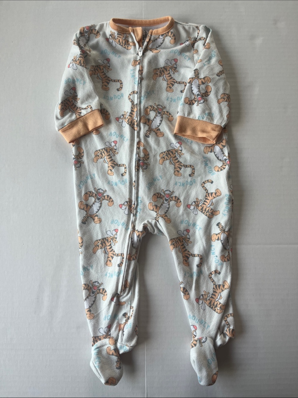 Disney Tigger Footed One-Piece Pajamas